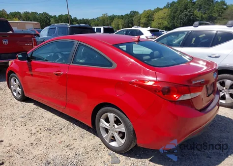 2013 Hyundai Elantra Gs из США, поврежденный, VIN KMHDH6AE5DU005891